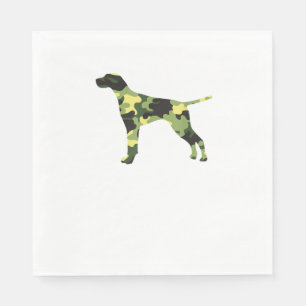 Serviette En Papier Pointeur allemand à courte distance _ Camouflage d