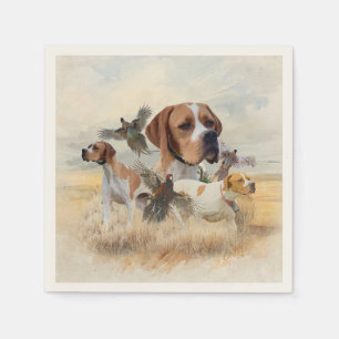 Serviette En Papier Pointeur Anglais 