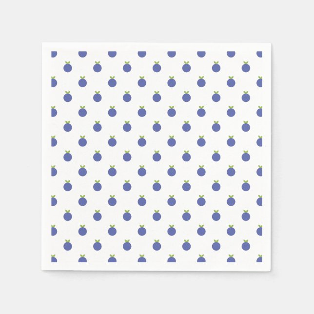 Serviette En Papier Pois de fruits (Devant)