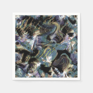 Serviette En Papier Poisson marbré, poisson, marbré, cuir, poisson de 