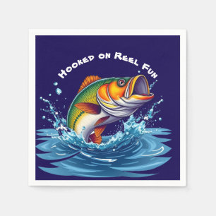 Serviette En Papier Poisson sur bobine amusant