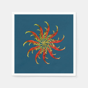 Serviette En Papier Poivrons rouges