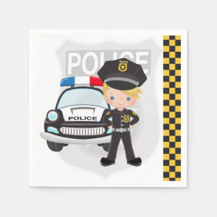 Serviette En Papier Police