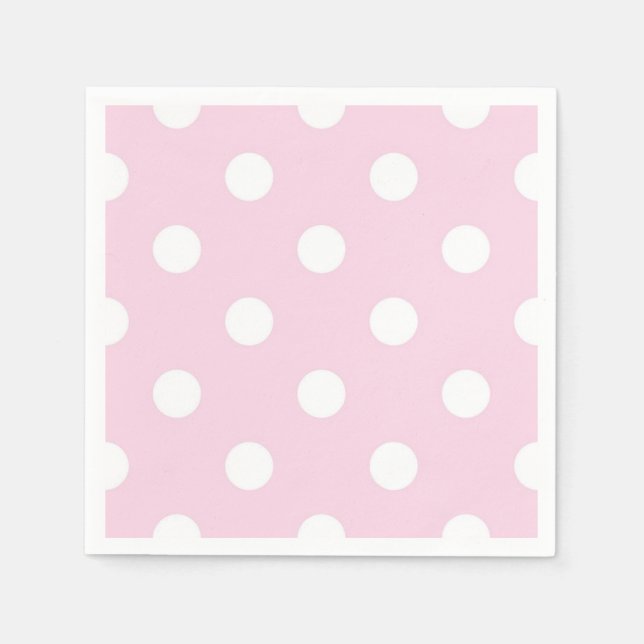 Serviette En Papier Polka dot (Devant)