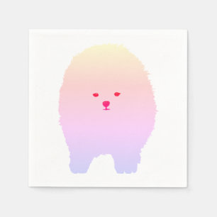 Serviette En Papier Poméranien, Chien, Papier d'art chiot