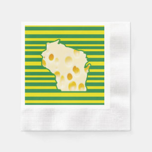 Serviette En Papier Pommes de table Wisconsin Party