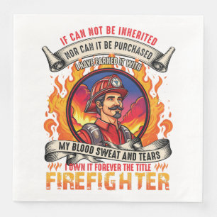 Serviette En Papier Pompiers
