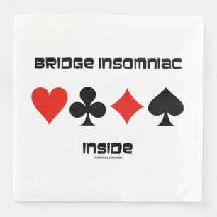 Serviette En Papier Pont Insomniac à l'intérieur Quatre cartes convien