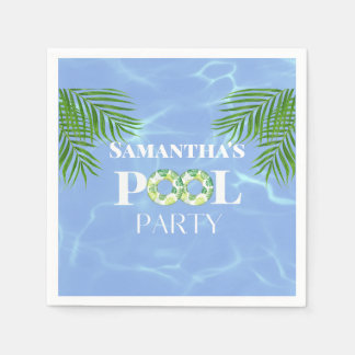 Serviette en papier Pool Paty