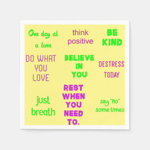 Serviette En Papier positif