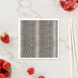 Serviette En Papier Poster de animal Python Snake Skin
