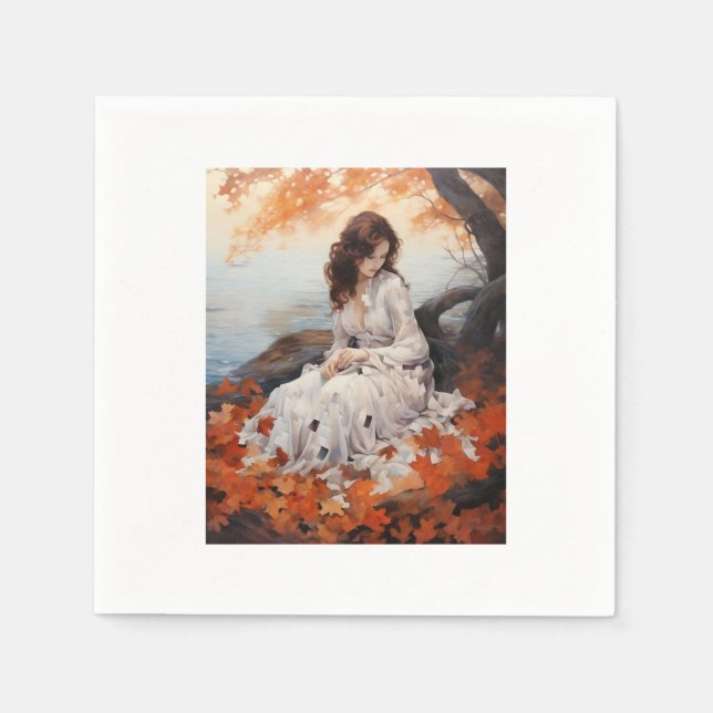 Serviette En Papier poster Walmart maison vivante autocollant vaissell (Devant)