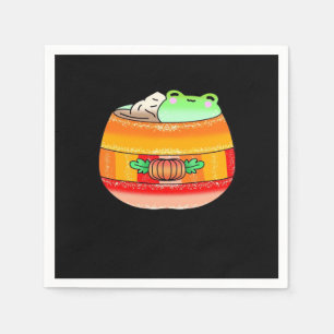 Serviette En Papier Potion d'épice Citrouille Froggy Lover