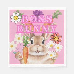 Serviette En Papier Poupée de papier serviette, Lapin Boss