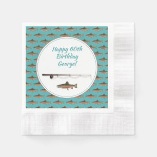 Serviette en papier pour anniversaire adulte avec