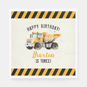 Serviette en papier pour anniversaire de zone de c
