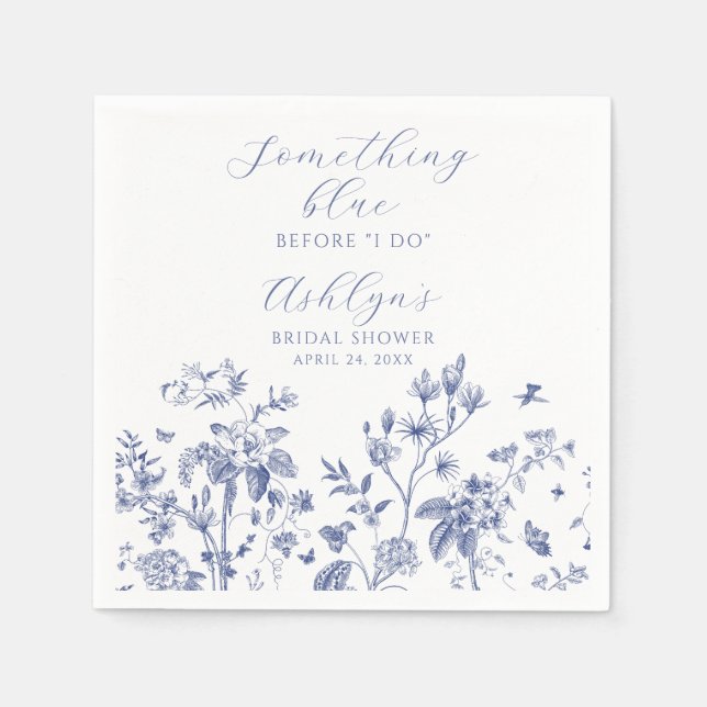 Serviette en papier pour cocktail de fête prénupti (Devant)