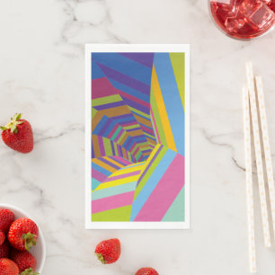 Serviette En Papier Pour disparaître en couleur