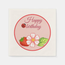 Serviette en papier pour fête