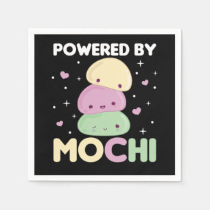 Serviette En Papier Powered By Mochi - Kawaii Mochi Ice Cream