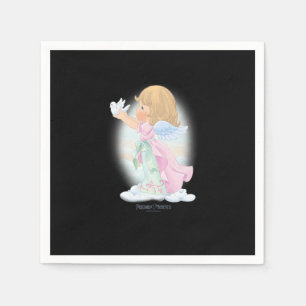 Serviette En Papier Precious Moments Noël Ange et Colombe Mignon