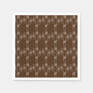 Serviette En Papier Premier Rodeo Cowboy fête d'anniversaire