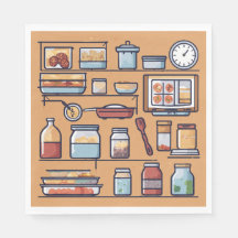 Préparation De Repas Efficace Papier de Cuisine Or