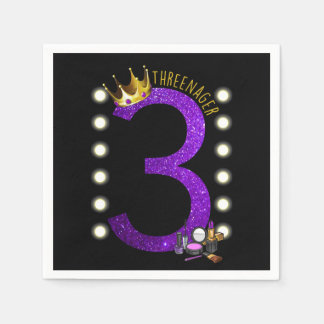 Serviette En Papier Princesse MUA à trois nageurs