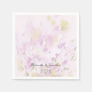 Serviette En Papier Printemps coloré Été Floral Boho Garden