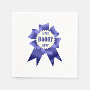 Serviette En Papier Prix Best Daddy Ever pour le Père