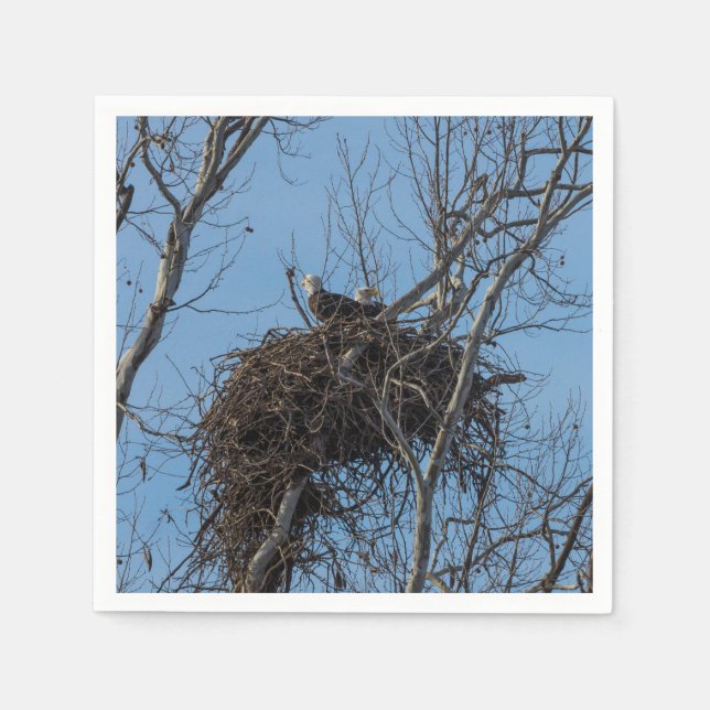 Serviette En Papier Problème de double aigle (Devant)