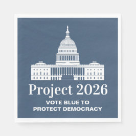 Serviette En Papier Project 2026 Vote for Democracy