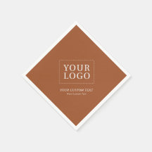 Promotion de logo d'entreprise personnalisé en ter
