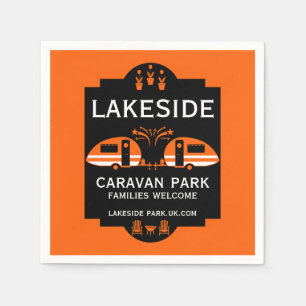 Serviette En Papier Promotion du camping Caravan