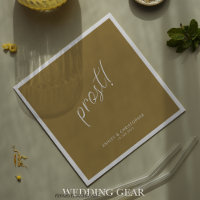 Prost! Cocktail minimal doré pour toutes occasions