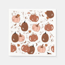 Pumkin Patch 50 Cocktail Papier Napkin