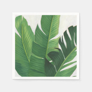 Serviette En Papier Pura Vida - feuille tropical