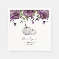 Purple Russe Citrouille Automne fête d'anniversair