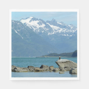 Serviette En Papier Pygargue à tête blanche à Skagway en Alaska