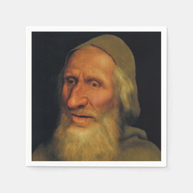 Serviette En Papier Quentin Matsys - Chef d'un vieil homme (Devant)