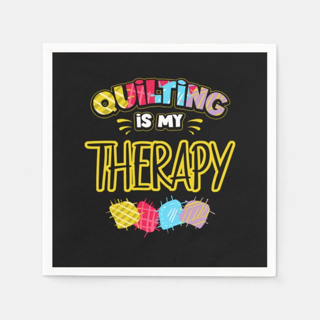 Serviette En Papier Quilting Quilter Handcraft (Devant)