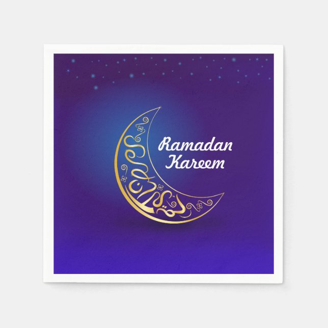 Serviette En Papier Ramadan Kareem (Devant)