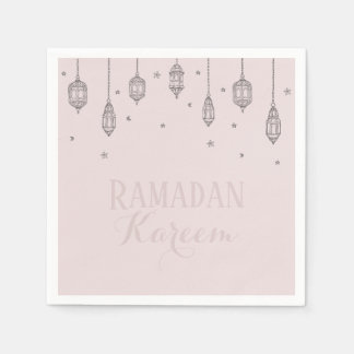 Serviette En Papier Ramadan Kareem thème Napkin pour la célébration