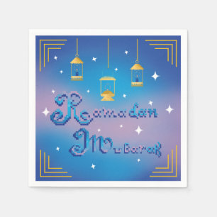 Serviette En Papier Ramadan Moubarak