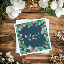 Raspberry Patch mignon BABY SHOWER coloré