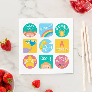 Serviette En Papier Réalisation Étiquettes Awesome Cool Great
