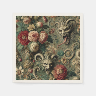 Serviette En Papier 🩸 Récolte Renégade - Gothique victorien