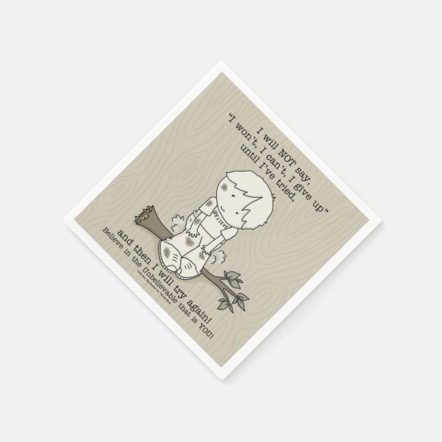 Serviette En Papier Réessayer (Coin)