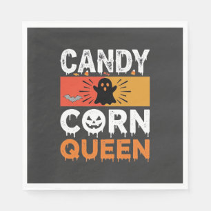 Serviette En Papier Reine de bonbons de Halloween SVG Design