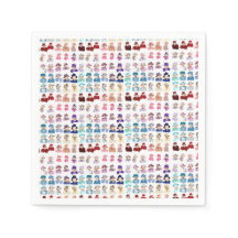 Reine des serviettes de table 